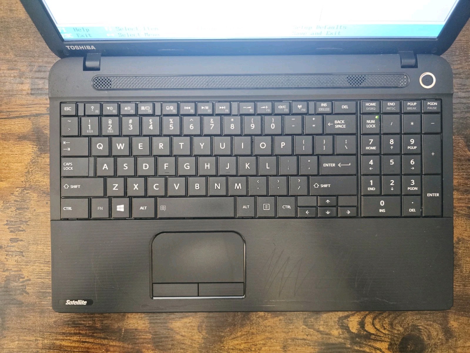 Toshiba Satellite C55 15.6″ HD Laptop Intel Celeron 1037U 4G 500G No OS DVD Cam