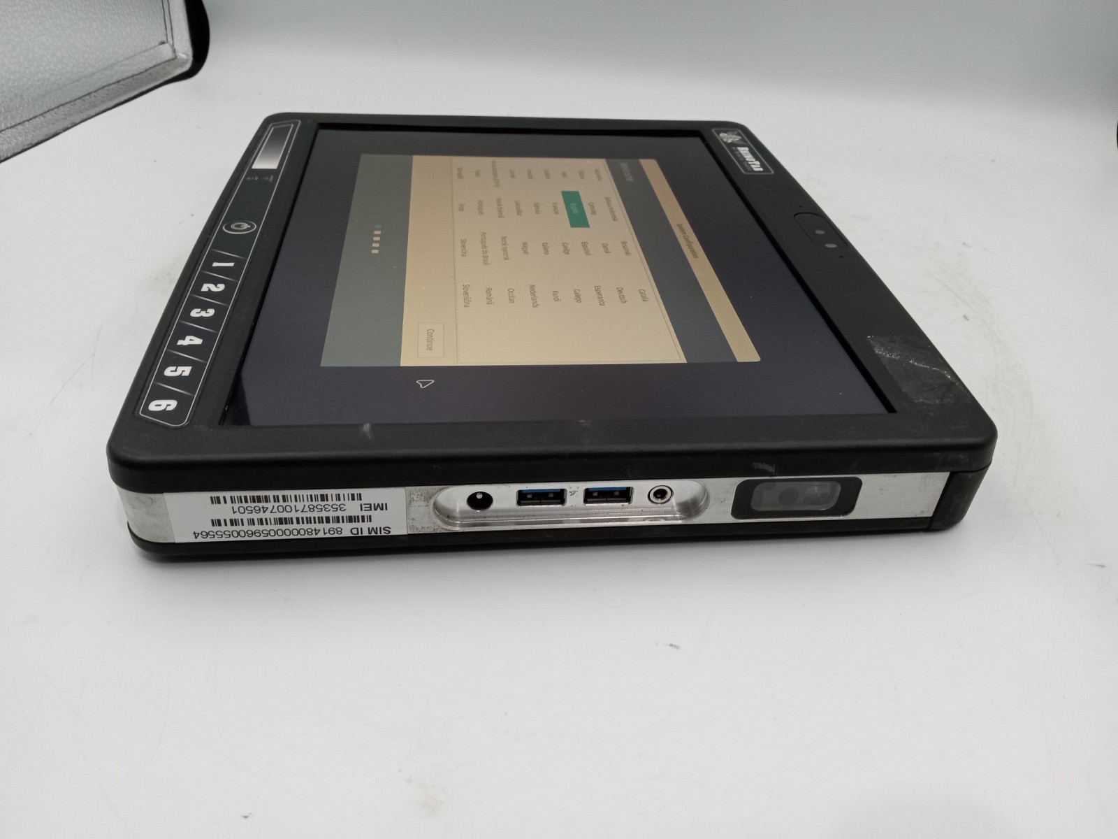 Patrol PC RhinoTab M1 12″ Rugged Tablet i7-5600U 8GB 240GB Linux Mint -RR