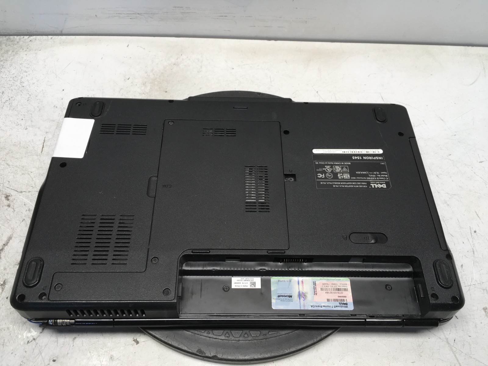 Dell Inspiron 1545 Intel Pentium Dual-Core T4400 2.2GHz 4 GB NO HDD
