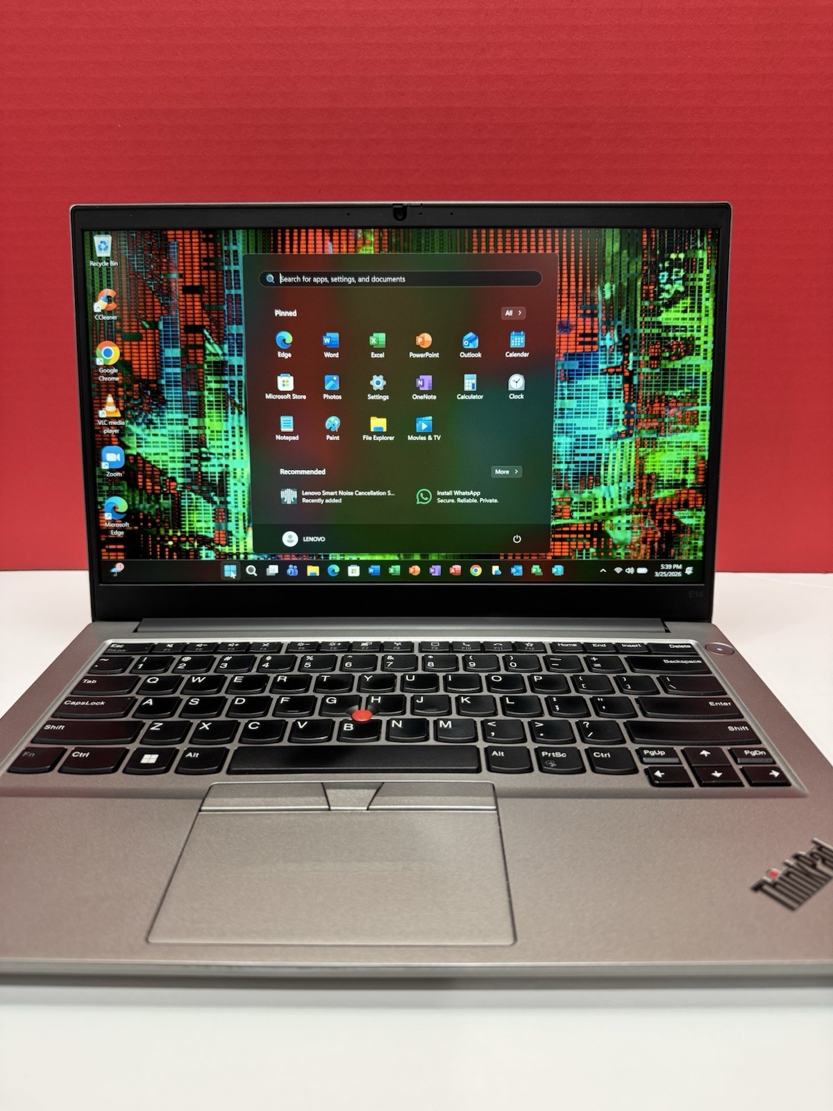 Lenovo ThinkPad E14 Gen 4 14-inch 12th i5-1235u 16GB RAM 256GB SSD Win 11 Pro