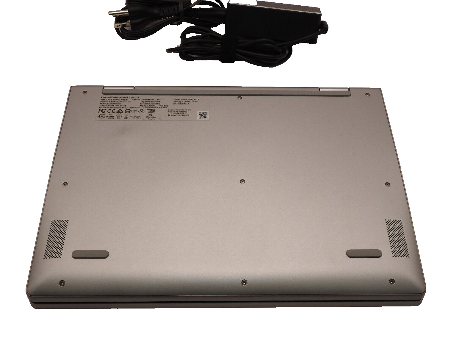 (USED) LENOVO 81TA0010US Chromebook C340-11 11.6″ HD Touchscreen Celeron