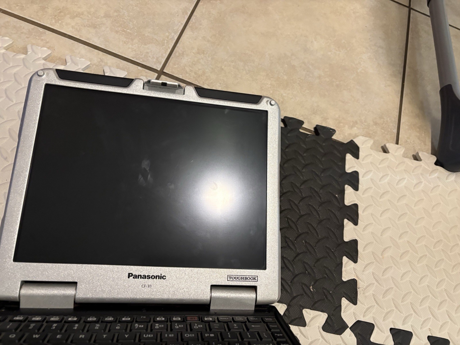 Panasonic Toughbook CF-31 Rugged Laptop Red Silver Black Optical Drive