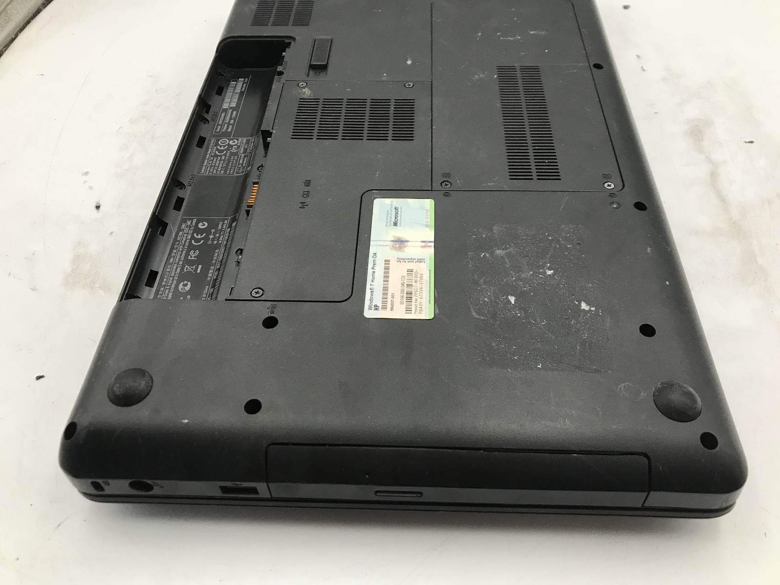 HP G56 129WM NOTEBOOK – BOOTS TO BIOS – INTEL CELERON – NO RAM -READ DESCRIP- BB