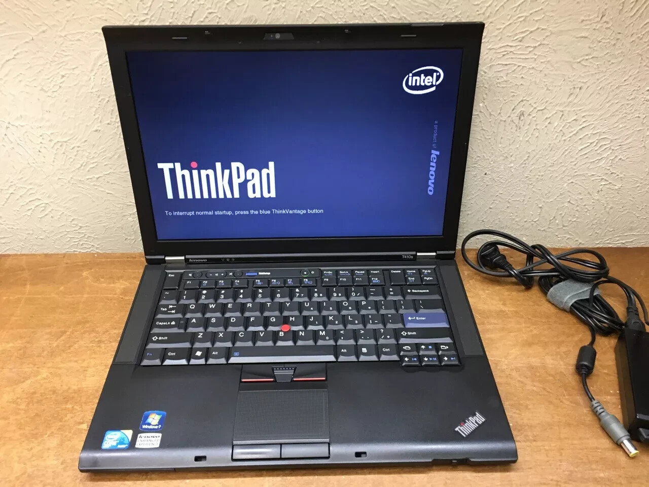 ThinkPad T410s i5-M560 8GB 250GB Webcam DVD+RW Win 10 Office 2019