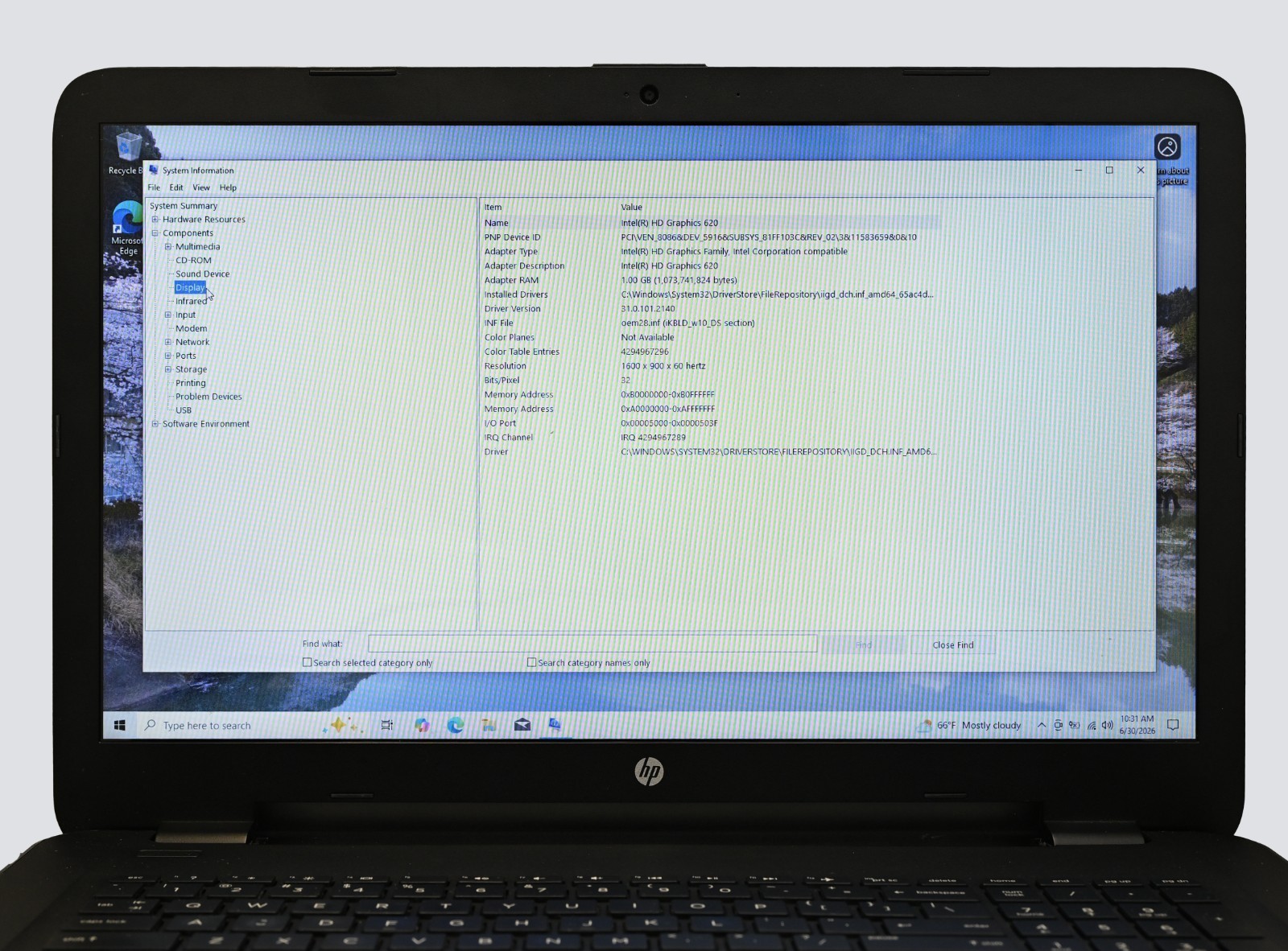 HP Pavillion Notebook i5-7200u 2.5GHz 8GB RAM 240GB HD – NO BATTERY