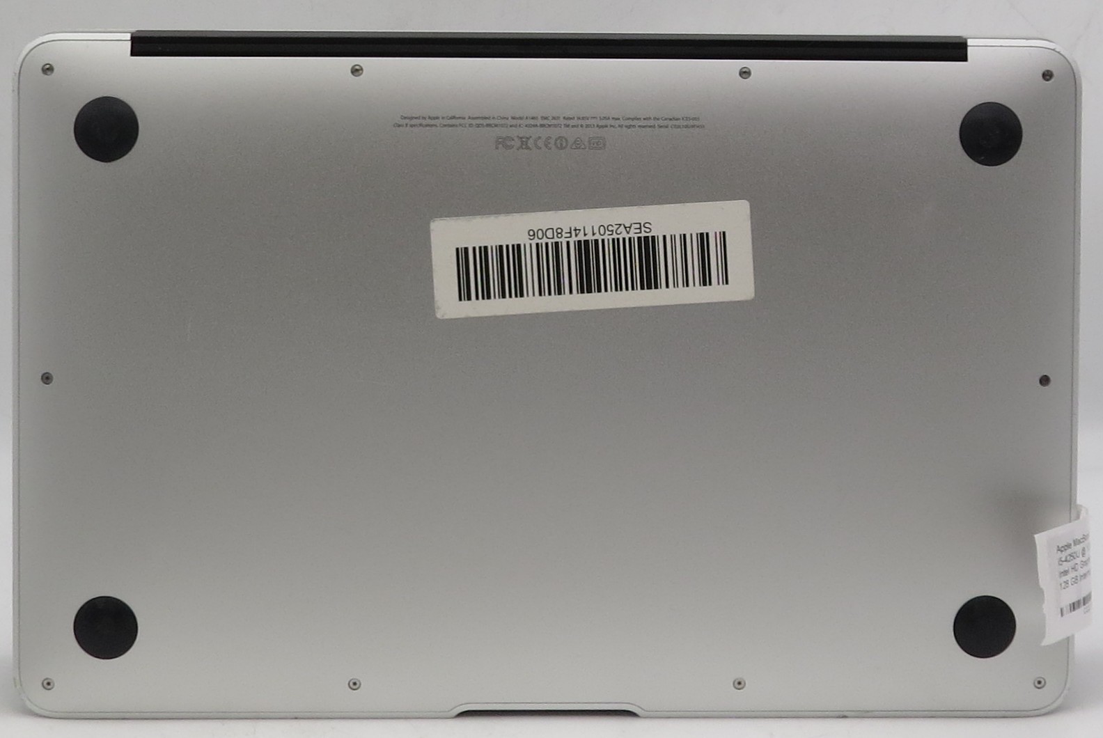 2013 MacBook Air 11″ A1465 i5-4250U @ 1.3 GHz 4GB RAM 128GB SSD macOS X