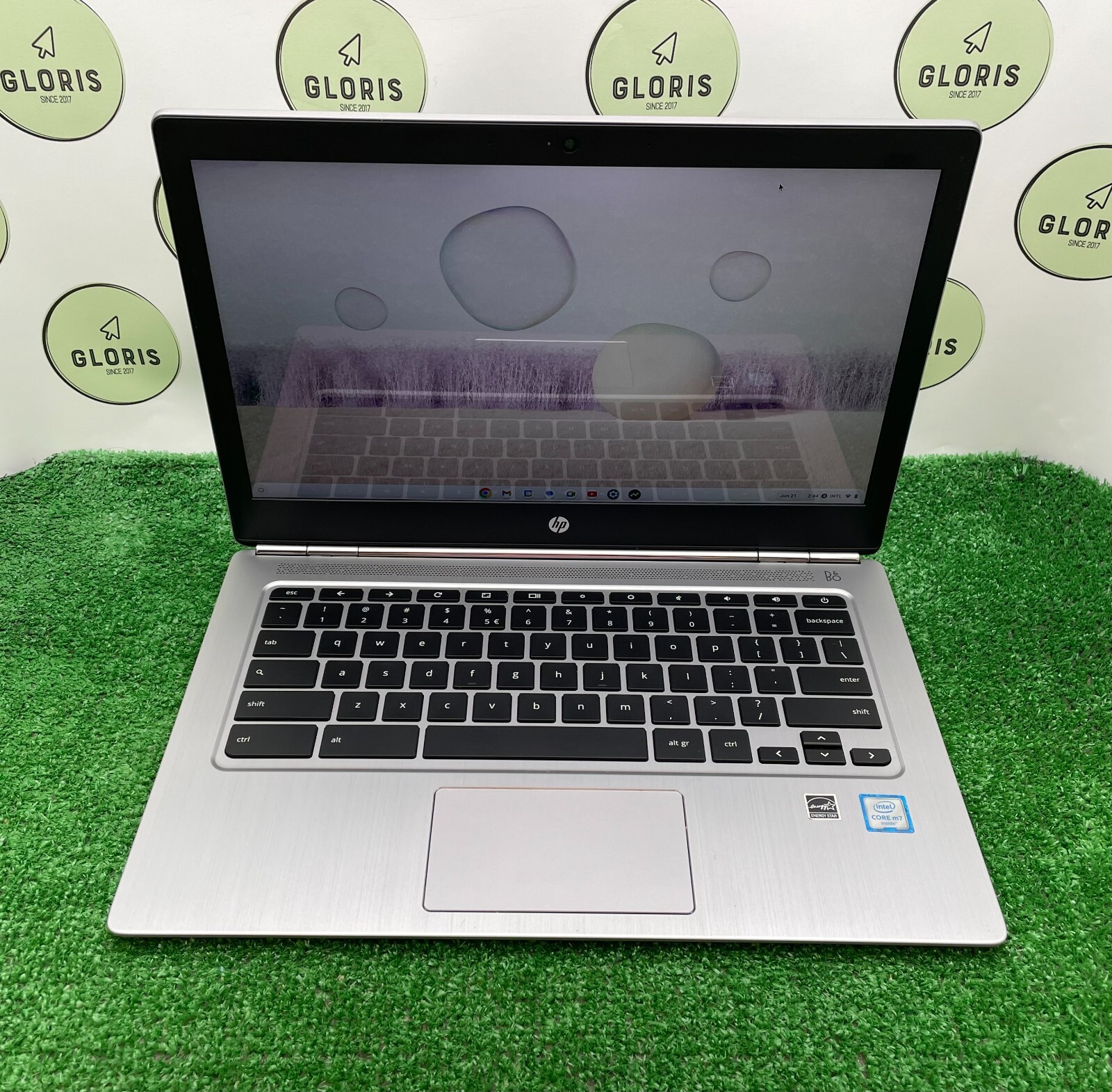 Used HP Chromebook 13 G1 Laptop Intel m7-6Y75 1.20GHz / 16GB RAM / 32GB SSD NT