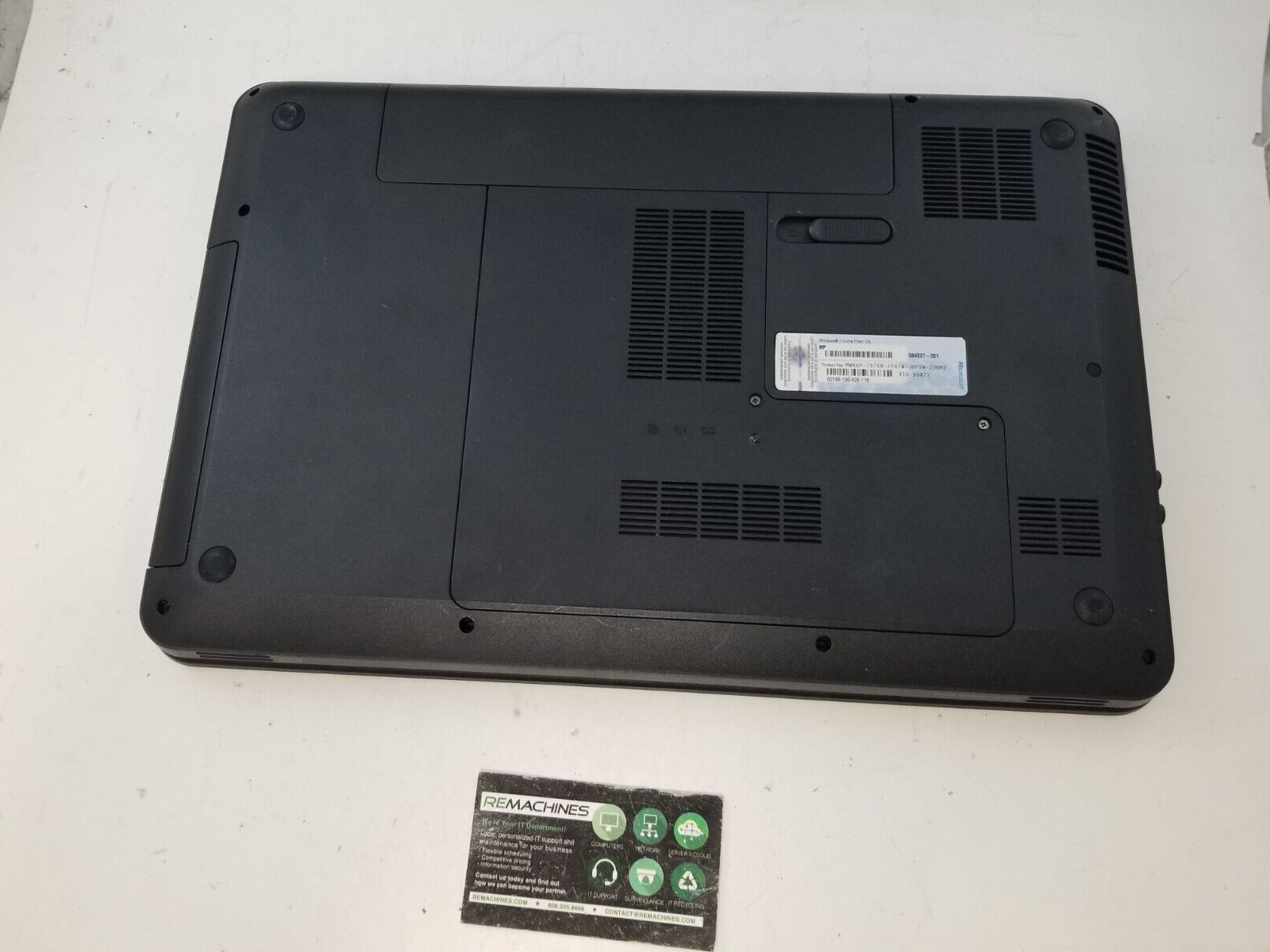 HP Pavilion g6-1c57dx Laptop i5-2430M 2.4GHz 4GB RAM NO HDD NO OS NO AC TESTED