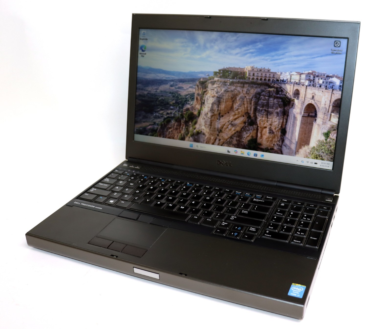 Dell Precision M4800 Intel i7 core 2.5GHz 32GBRAM 500GB SSD Win11 eSata HDMI DVD