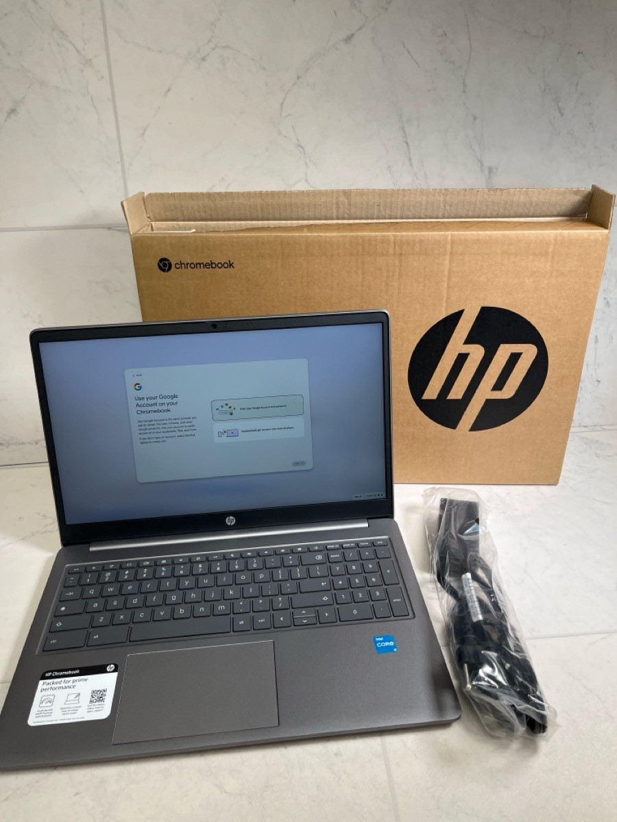 HP Chromebook Plus 15A-NB00033DX – i3-N305, 15.6″ FHD, 8GB, 128GB, C (A1G009390)