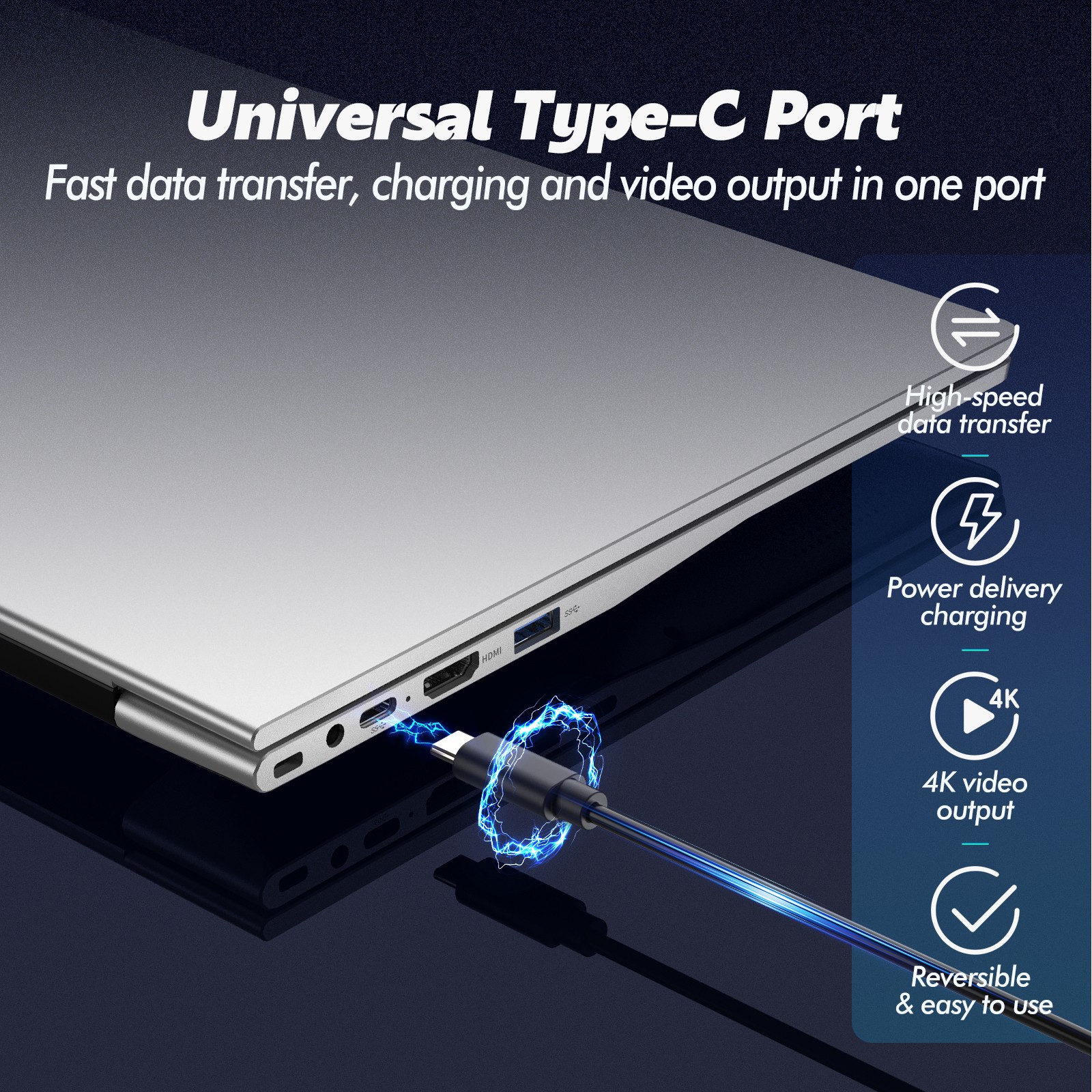 15.6″ 32GB RAM+1TB Laptop 3050E 6000mAh Win 11 Pro Lightweight Student Computer