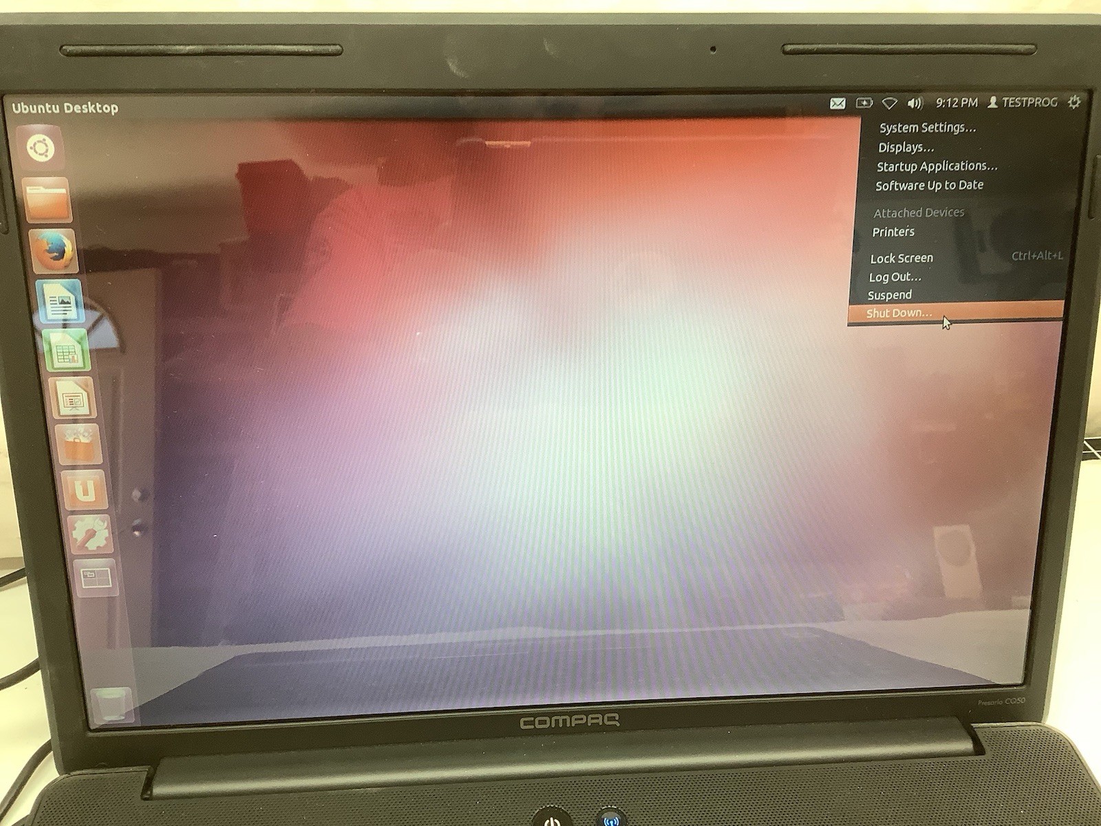 COMPAQ PRESARIO CQ50 – AMD ATHLON DUAL CORE – UNBUTU Operating System WOKS WELL