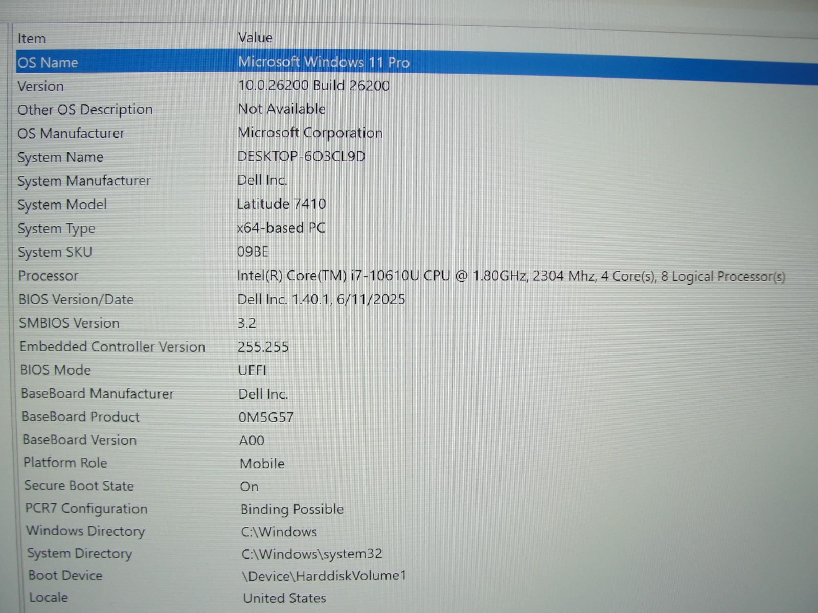 Dell Latitude 7410 14″FHD TOUCH i7-10610U 1.8GHz 16GB RAM 512GB SSD vPRO +PA