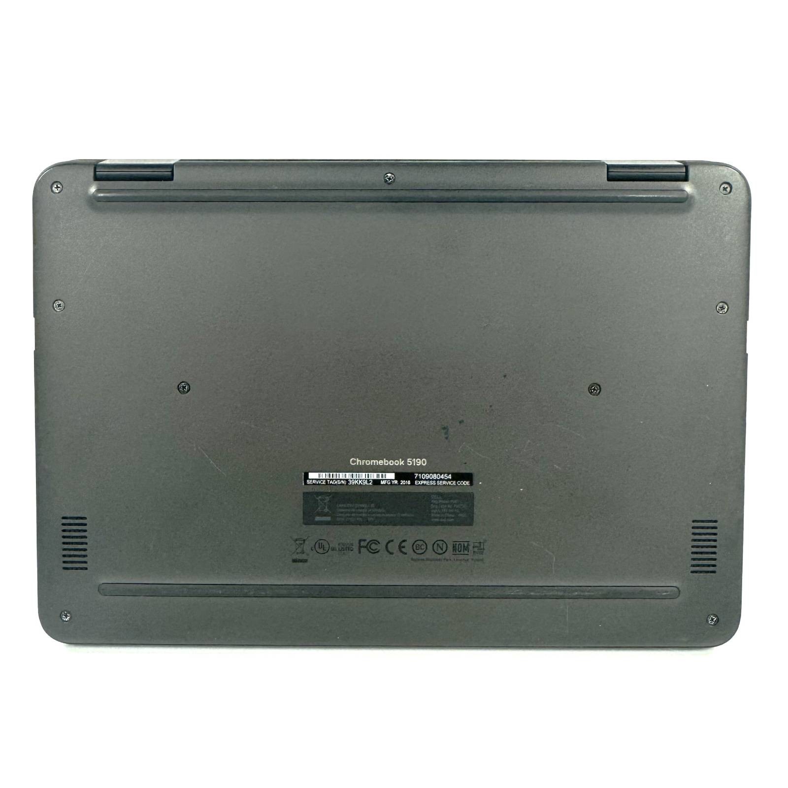 Dell Chromebook 5190 11.6″ Touch Intel N3350 1.1GHz 4GB RAM 16GB P28T001 Grade B