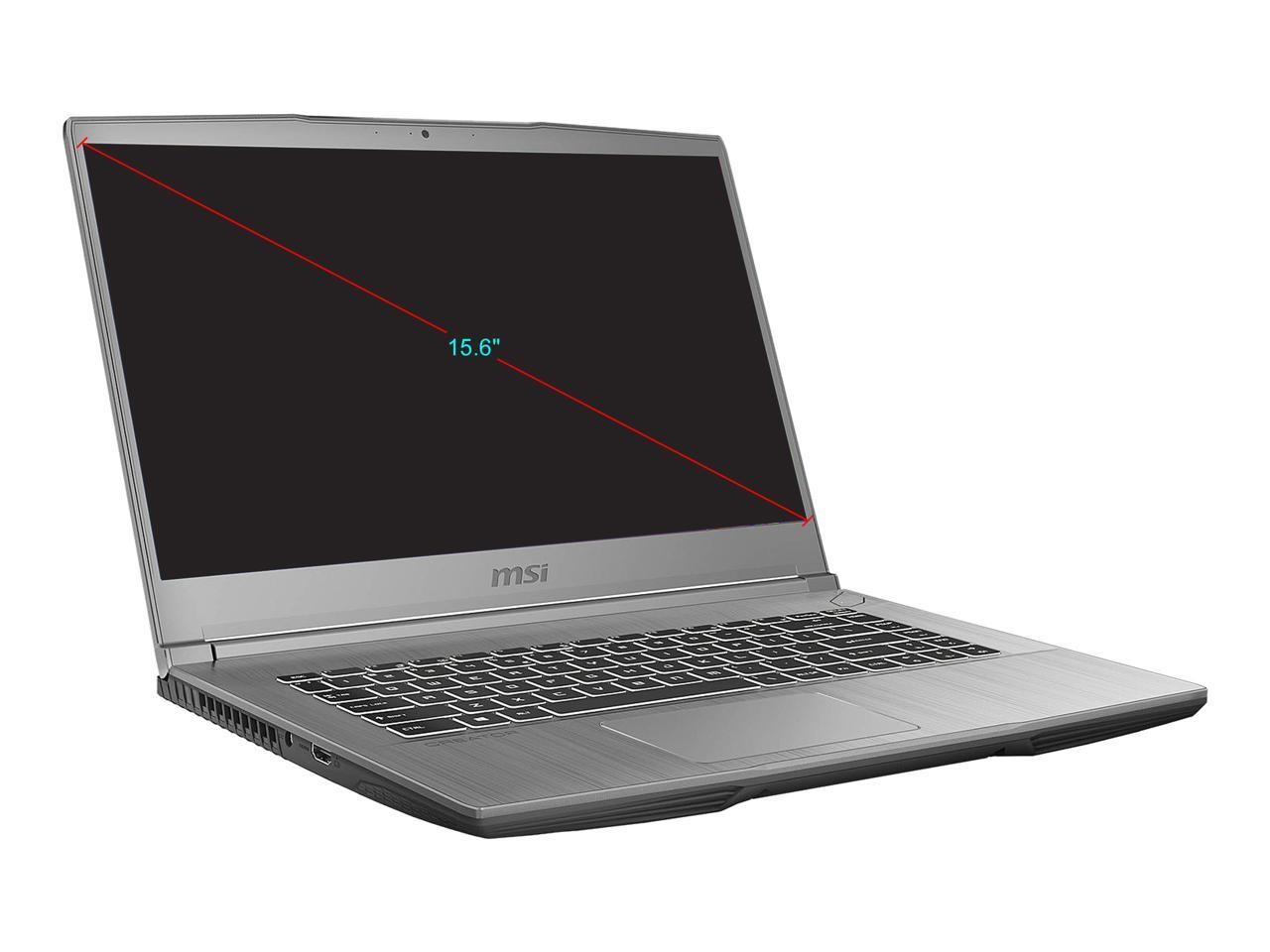 MSI CREATOR15M421 15.6″ Laptop Intel Core i7 10th Gen 10750H (2.60 GHz) 16 GB Me