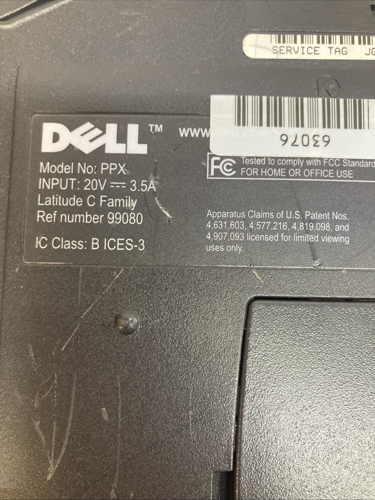 Dell Latitude CPX PPX Mobile Pentium III 500GHz 256MB no HDD Boot to BIOS