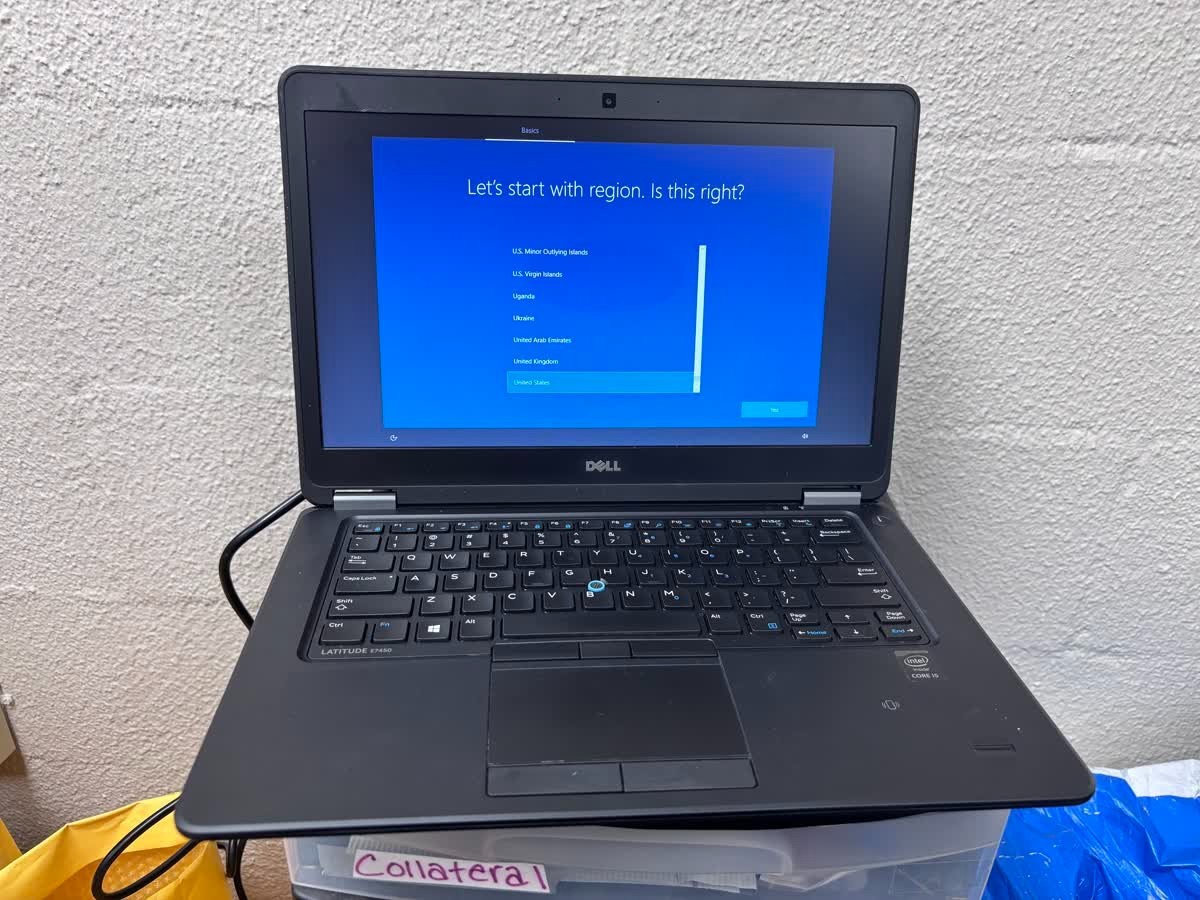 Dell Latitude E7450 8GB Ram, 256GB SSD, 2.30GHZ, Windows 10Pro Black DLE7450: B+