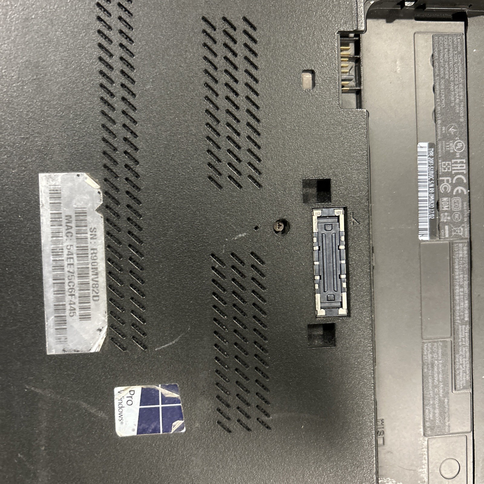 Lot 8 LENOVO THINKPAD T560 Intel Core i5 6th Gen 2.40 GHZ + 4 GB/8GB RAM, No HDD