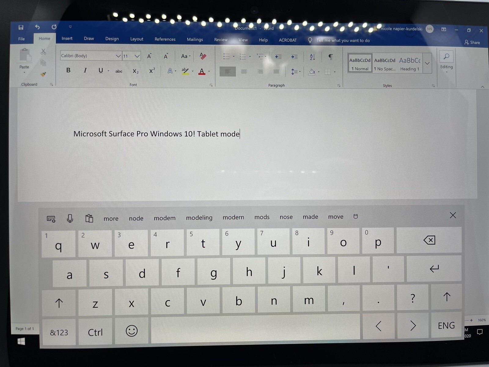 Microsoft Surface Pro 6 i7 Core,16GB, 512GB All-one, Stylus, Dock, HDMI, Keypad
