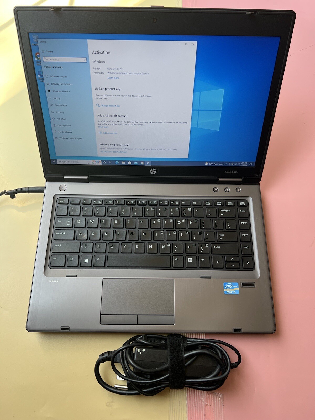 HP Probook 6470b 14″ Core i5-3210M 6GB RAM 500GB HDD WEBCAM BLUETOOTH 1600×900