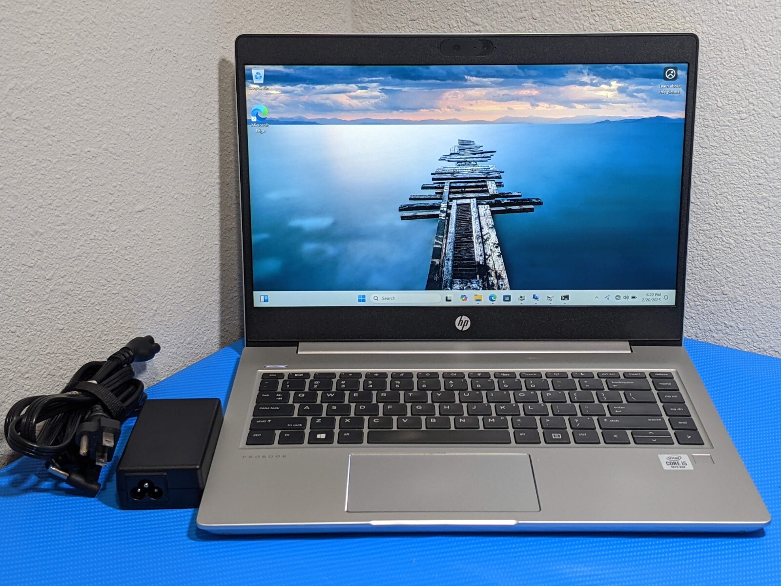 HP ProBook 440 G7 14″FHD Intel i5-10210U 1.6GHZ 8GB 256GB Win 11 Pro +Charger