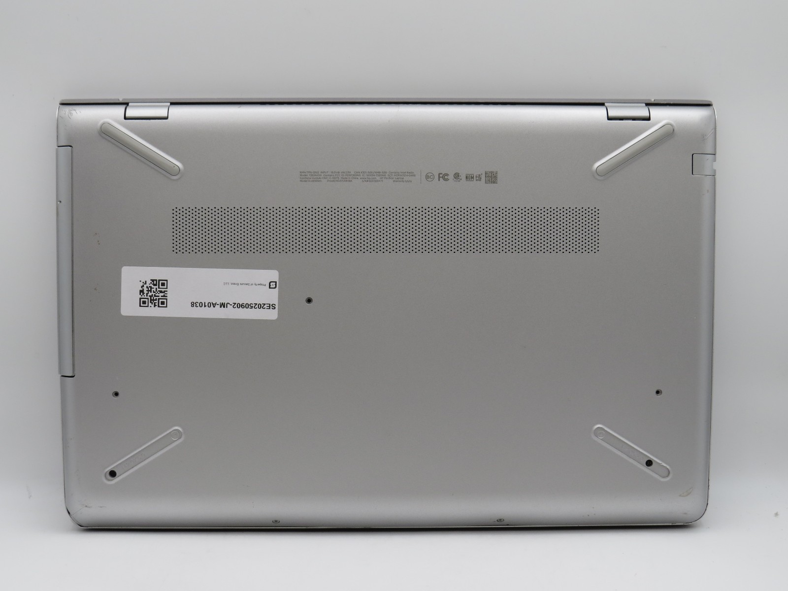 HP 15-cd040wm | AMD A12-9720P @ 2.7GHz | 16GB DDR4 | 238 SSD | No Battery/OS