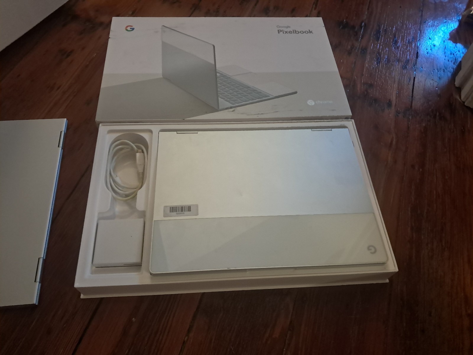 Lot of 2 Google Pixelbook For Parts/Repair! One powers on, one doesn’t. One box.