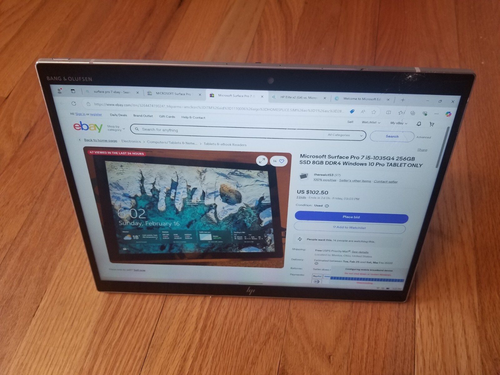 HP Elite X2 G4 Tablet | i5-8665U 1.9GHz | 8GB 256GB No Charger & Keyboard