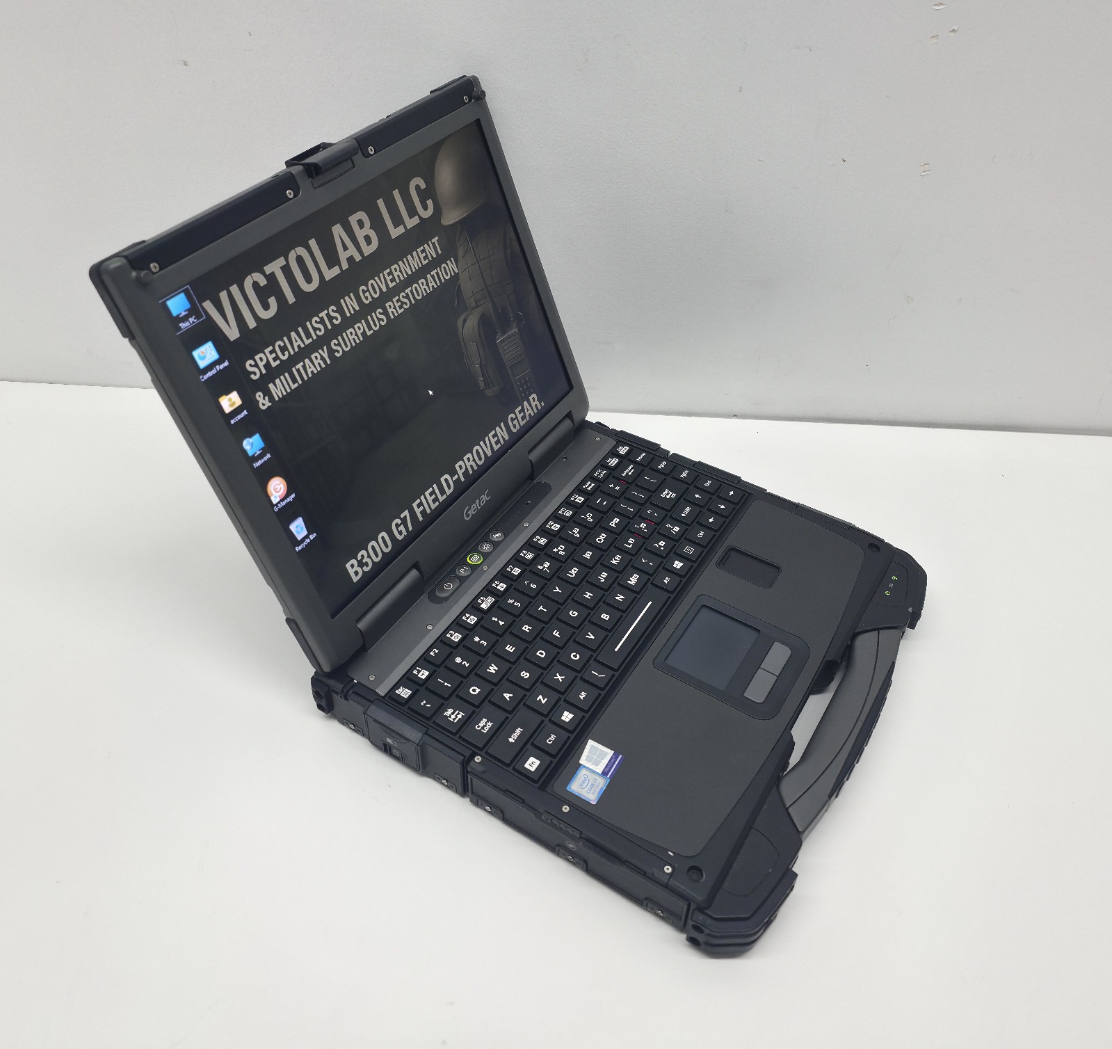 Getac B300 G7 Fully Rugged i7 8th Gen 8GB 256GB SSD W11 TPM BT GPS 4G LTE Touch