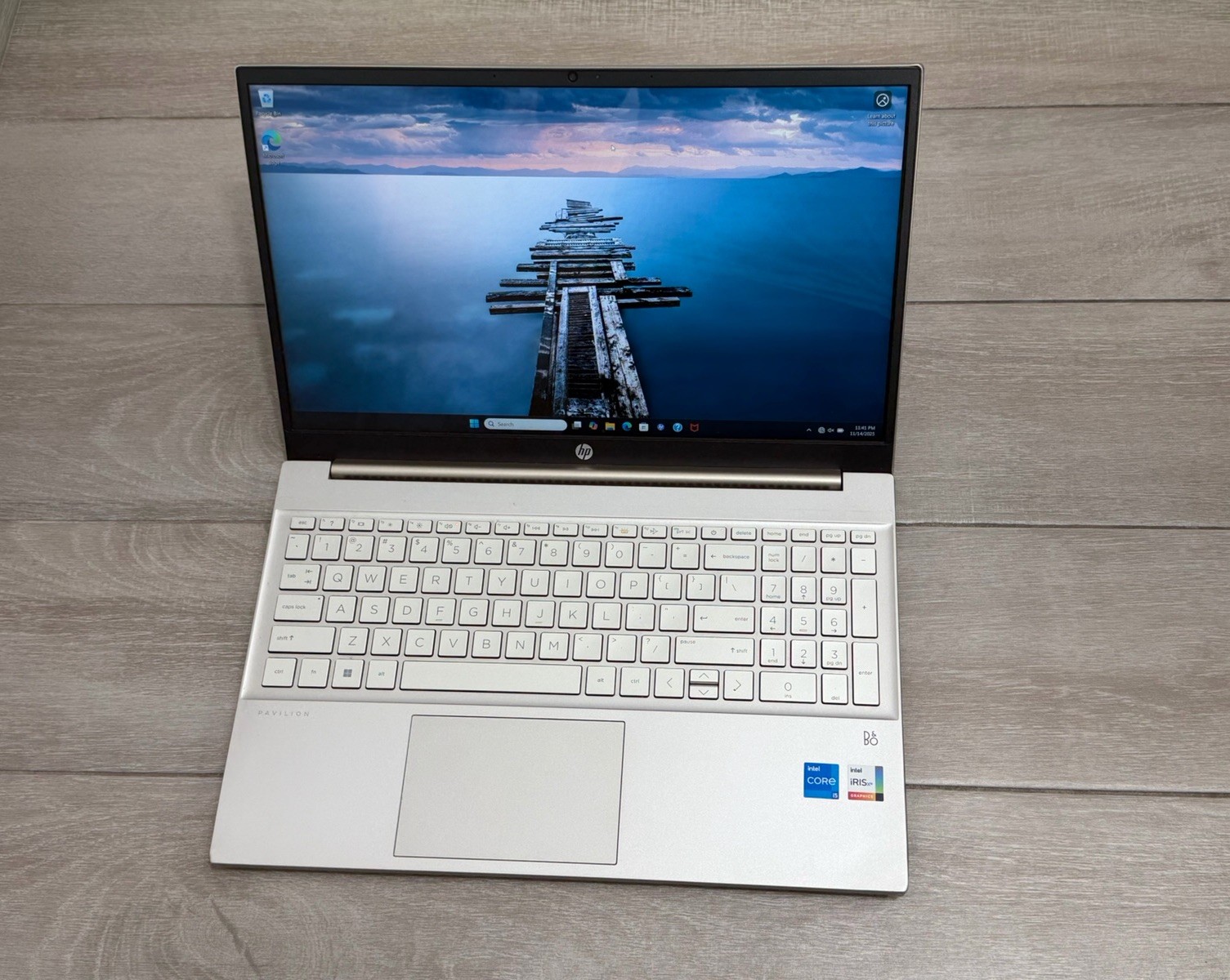 HP Pavilion 15-EG0050WM 15.6″ Touch Laptop Core i5-1135G7 8GB RAM 512GB NVMe SSD