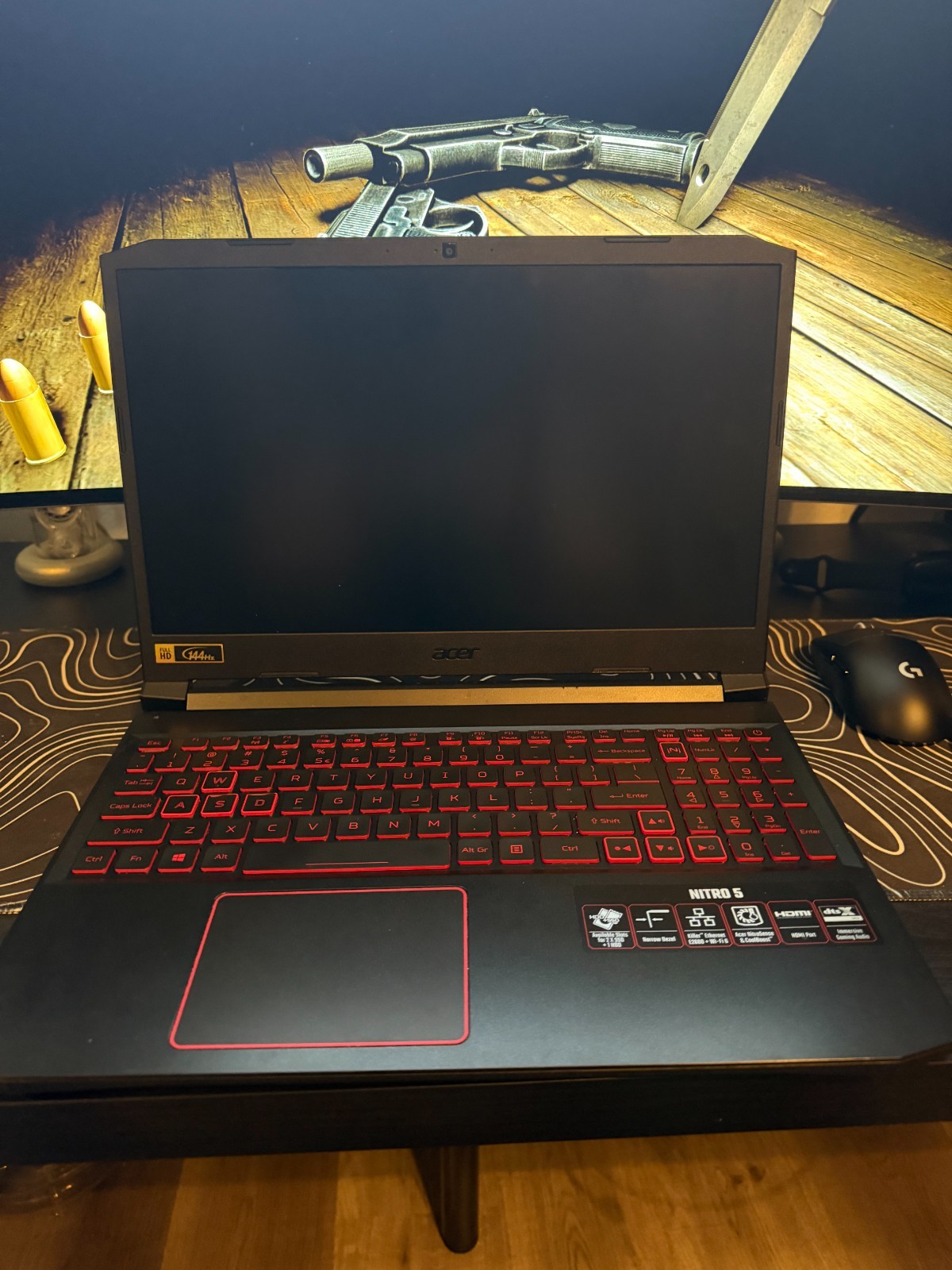 acer nitro 5 gaming laptop Rtx 3050 Intel i5 10300h 144hz screen 24gb ram
