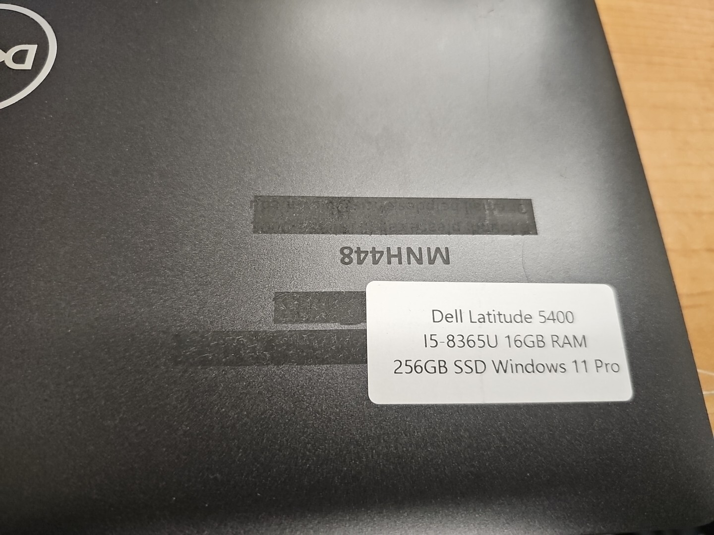Dell Latitude 5400 Intel Core i5-8365U 16GB RAM 256GB SSD Batt Exc Dinged Corner