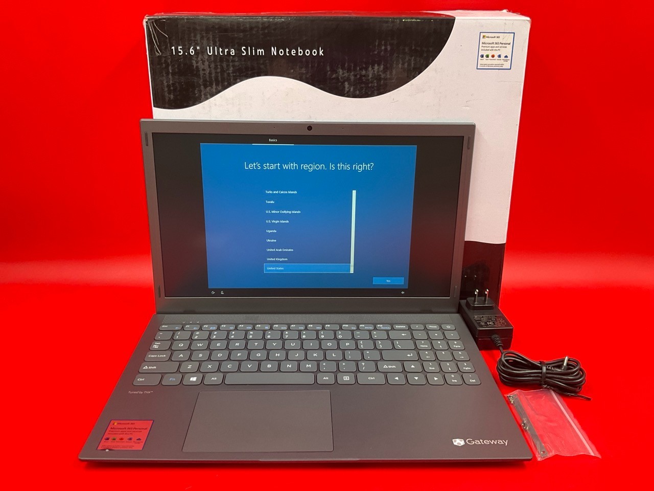 Gateway Ultra Slim Notebook N5030 4GB 128GB BT WiFi 15.6W W10 GWTN156-11BK