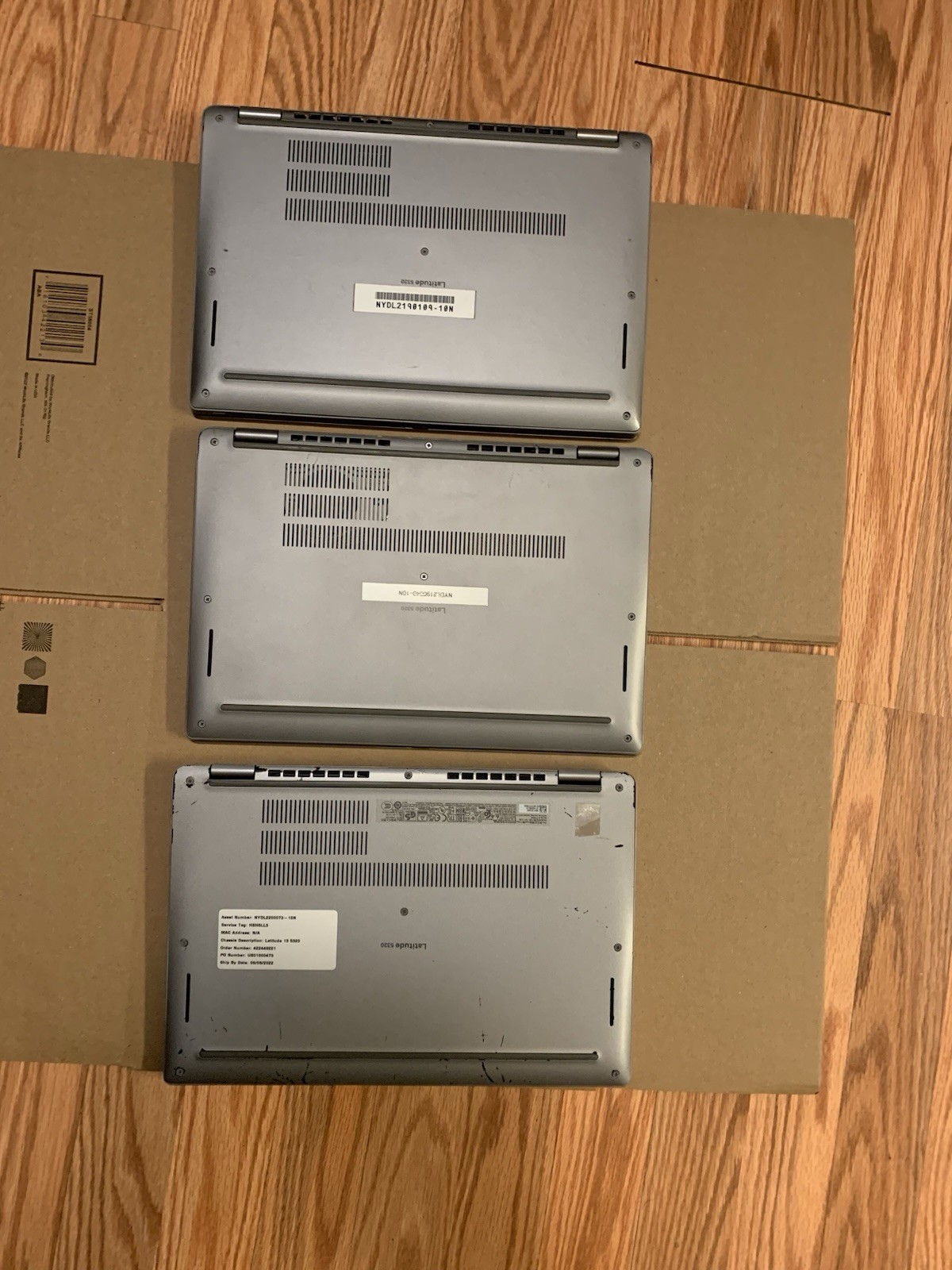 Lot Of 10 Dell Latitude 5320 i7-1185G7 32GB RAM (No Charger Included) No Ssd
