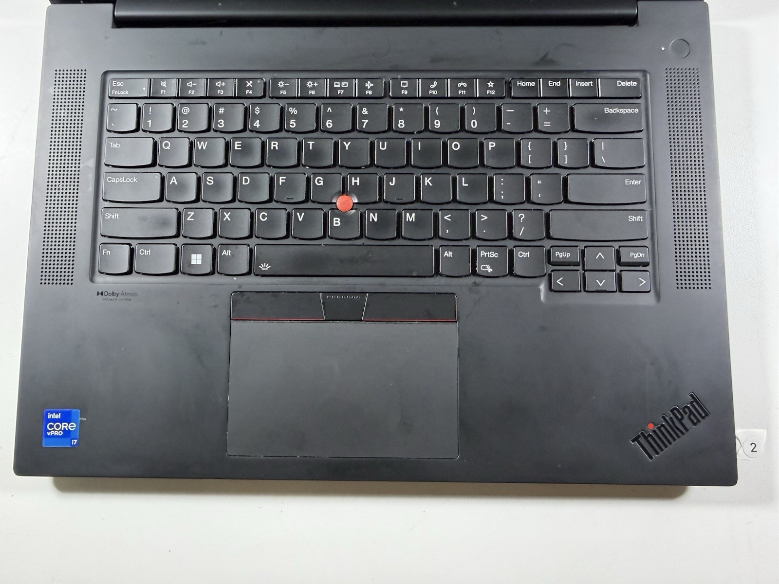 Lenovo ThinkPad P1 Gen 4 T1200 GPU 16″ i7-11850H 4GB RAM 256GB Win 11 Pro Read”
