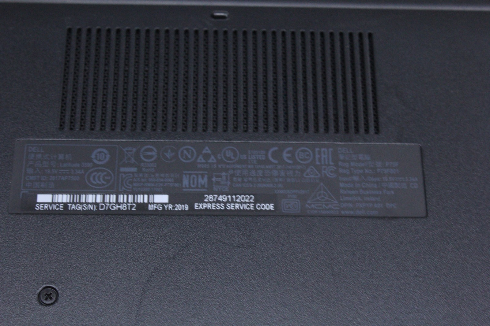 Dell Latitude 3590 | i7-8550U, 16GB 256GB NVMe, Grade C, Win11P, Please Read!