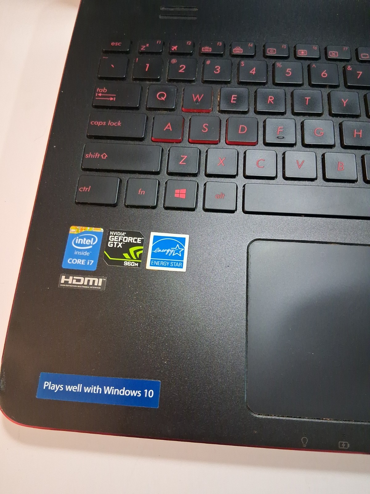 Asus GL551J Intel(R) Core(TM) i7-4720HQ 16 GB RAM 500 GB SSD 15.6″
