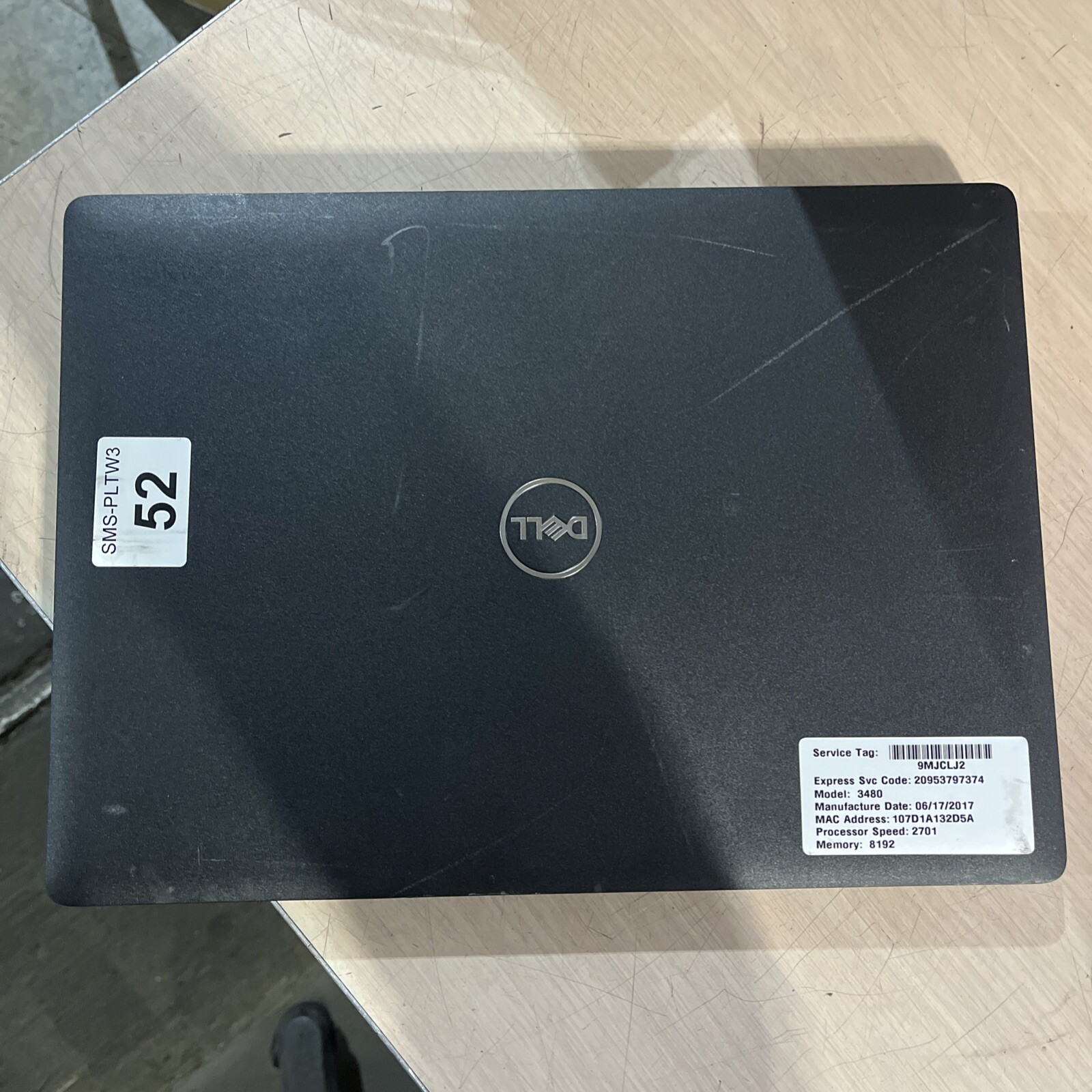 DELL LATITUDE 3480 INTEL CORE I5 7TH GEN 8GB RAM NO HD