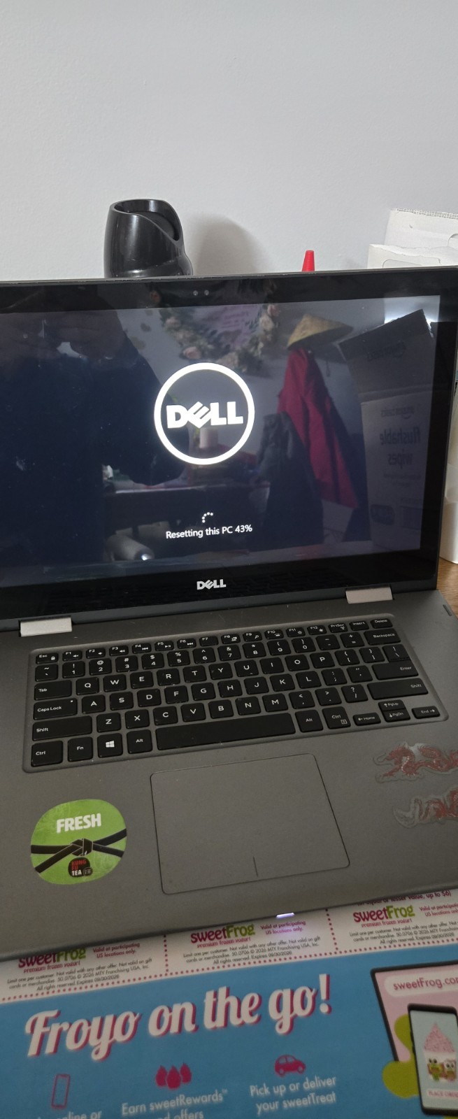 Dell Inspiron P58F 2 In 1 Laptop 2.50 GHz Intel Corei5 8GB Ram 256 GB SSD