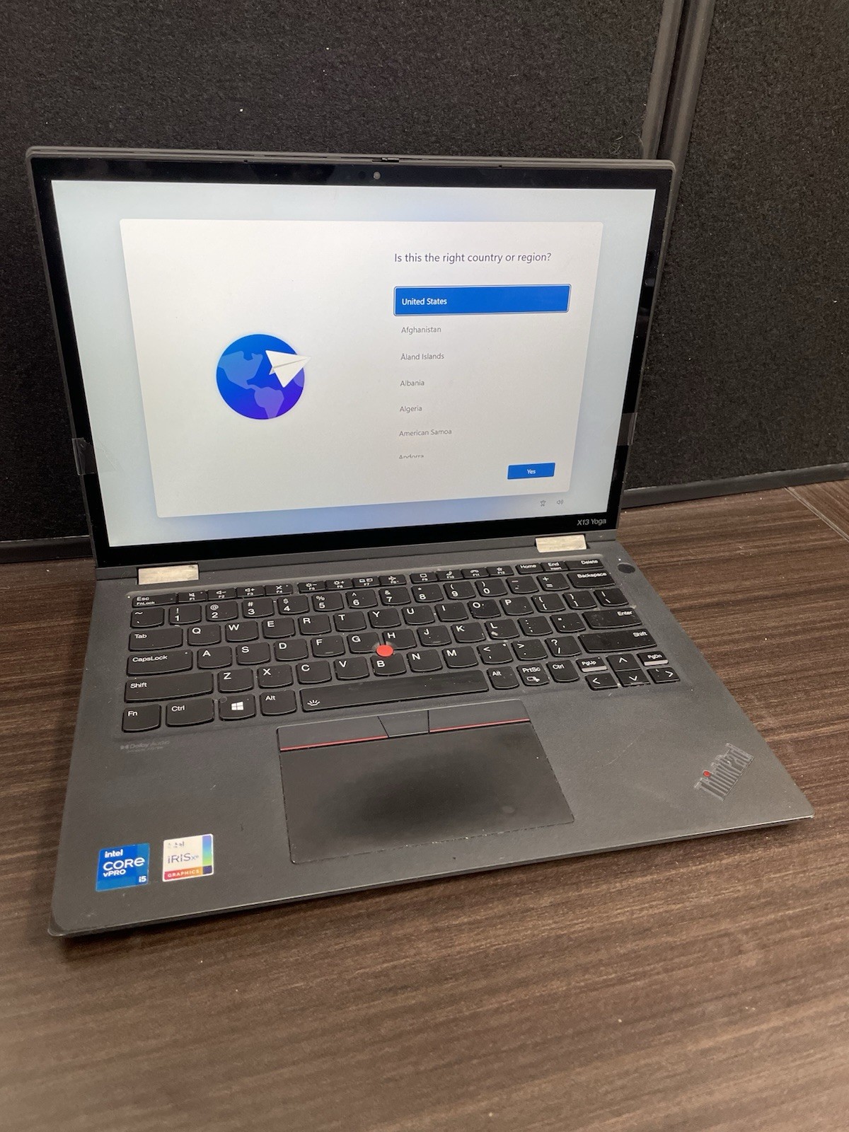 Lenovo ThinkPad X13 Yoga Gen 2 i5-1145G7 8GB RAM 256GB SSD *read*