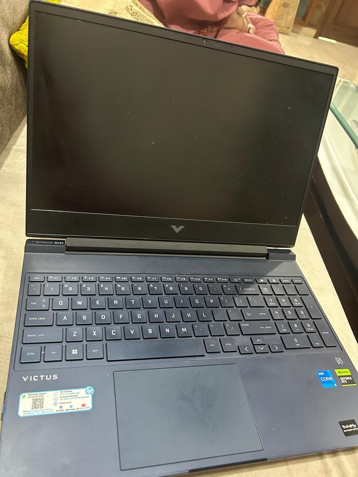 HP Victus 15-FA0555TX 15.6” (512GB SSD Intel Core i5-12500H 16GB RAM) Gaming