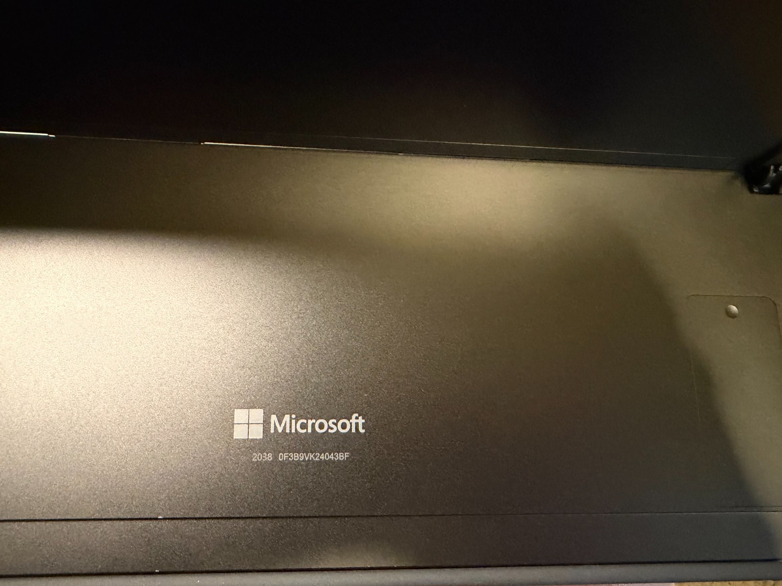 Black Microsoft Surface Pro 9 2038 12th Gen i5 16GB 256GB w/ MS Keyboard W11 Pro