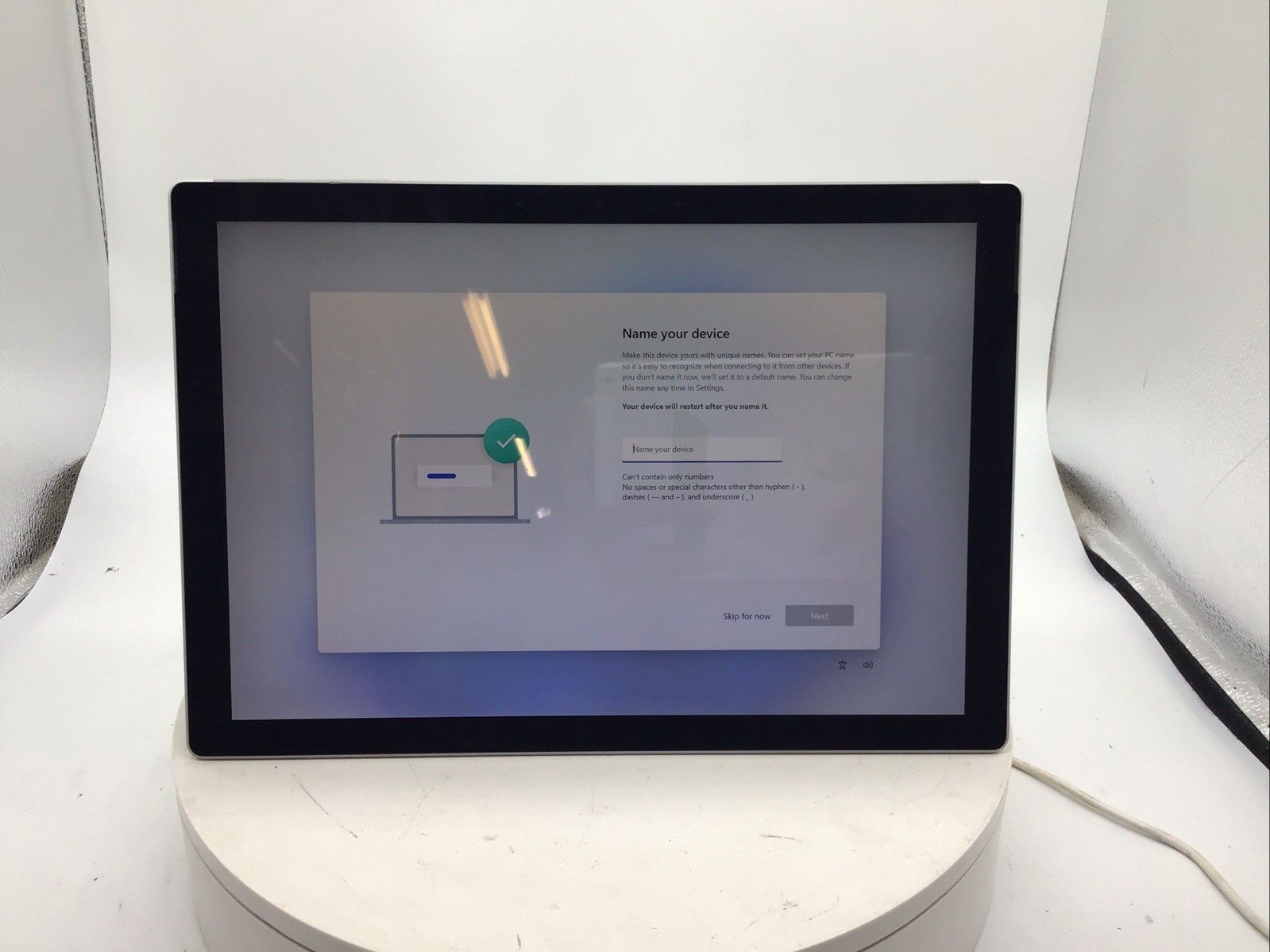 Microsoft Surface Pro 7 1866 12.3″ Laptop i5-1035G4 8GB RAM 128GB SSD W11P USED