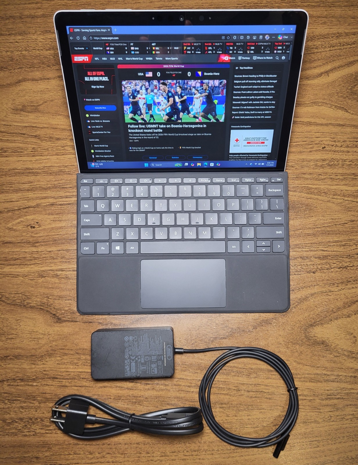 Microsoft Surface Go 4 Business N200 8GB 64GB w/ Type Cover Battery Health 94.2%