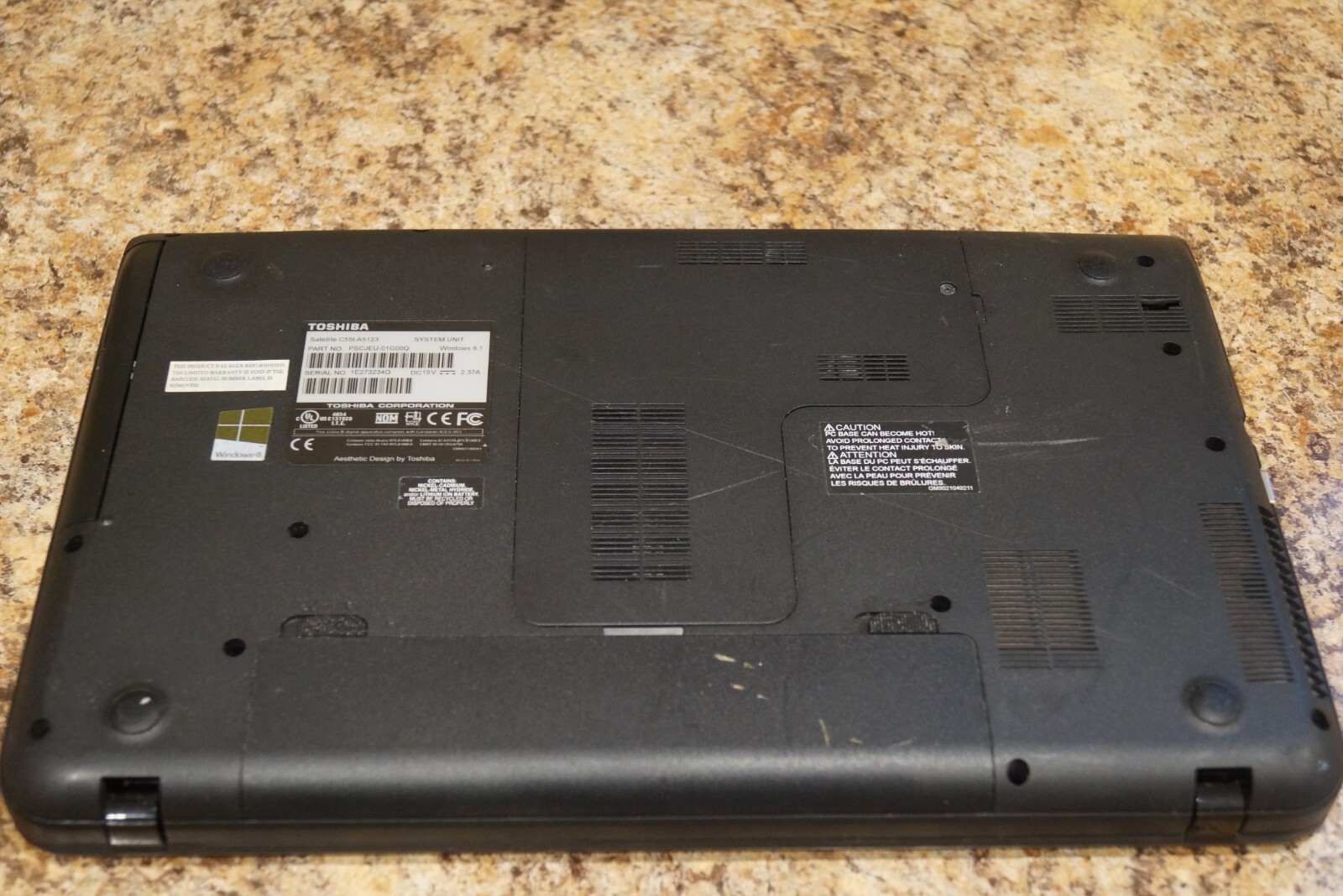 24H2 Edition WIN 11PRO Touchscreen Toshiba C55T-A5123@2.13GHz,8GB RAM 500GB HDD