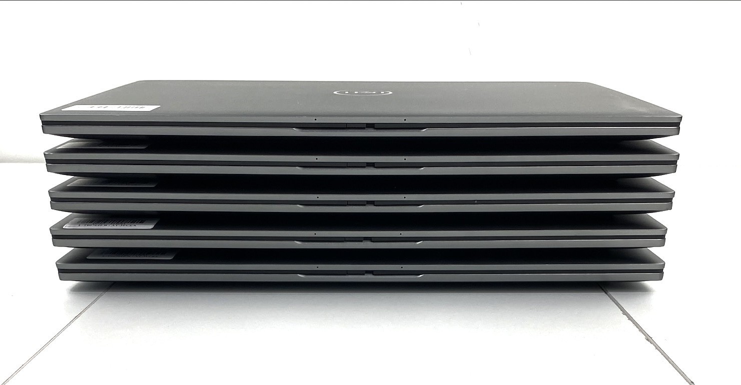 Lot of 5 Dell Latitude 7640 Core i7 13th Gen 1.80GHz 1365U 32GB 500GB Grade-B.