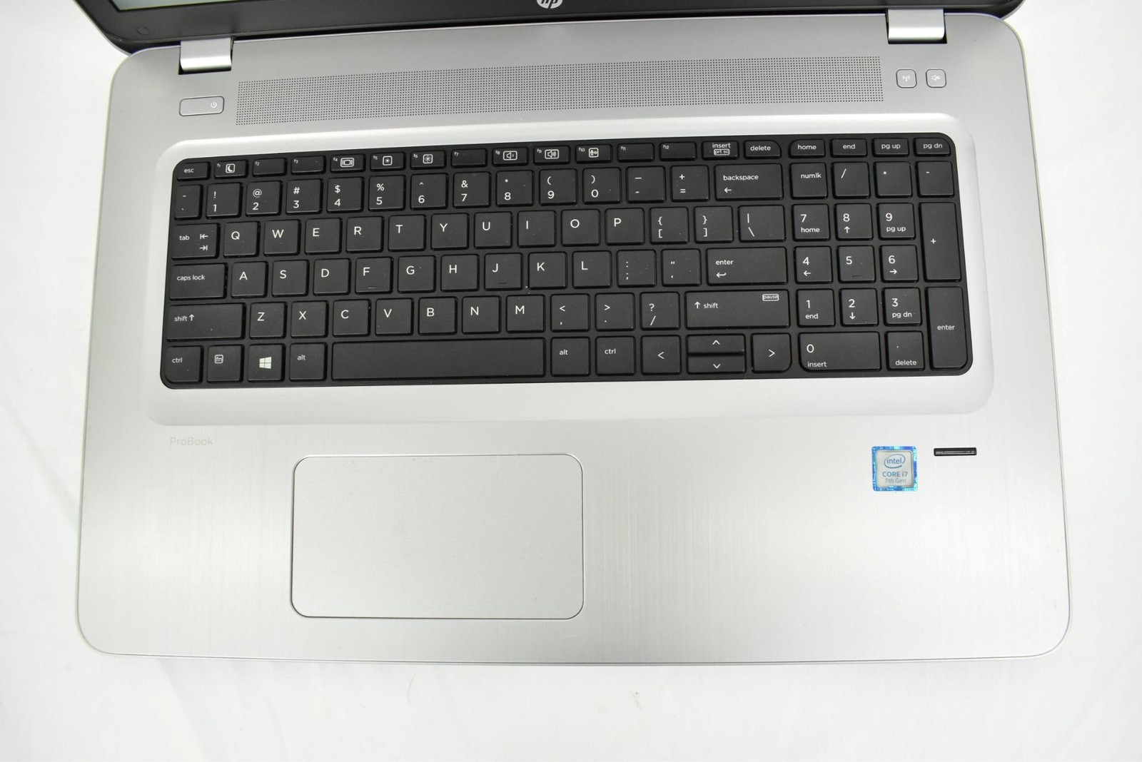 (4) HP ProBook 470 G4 Laptops i7-7500U 2.7GHz 8GB 240GB SSD DVDRW No OS 17.3″