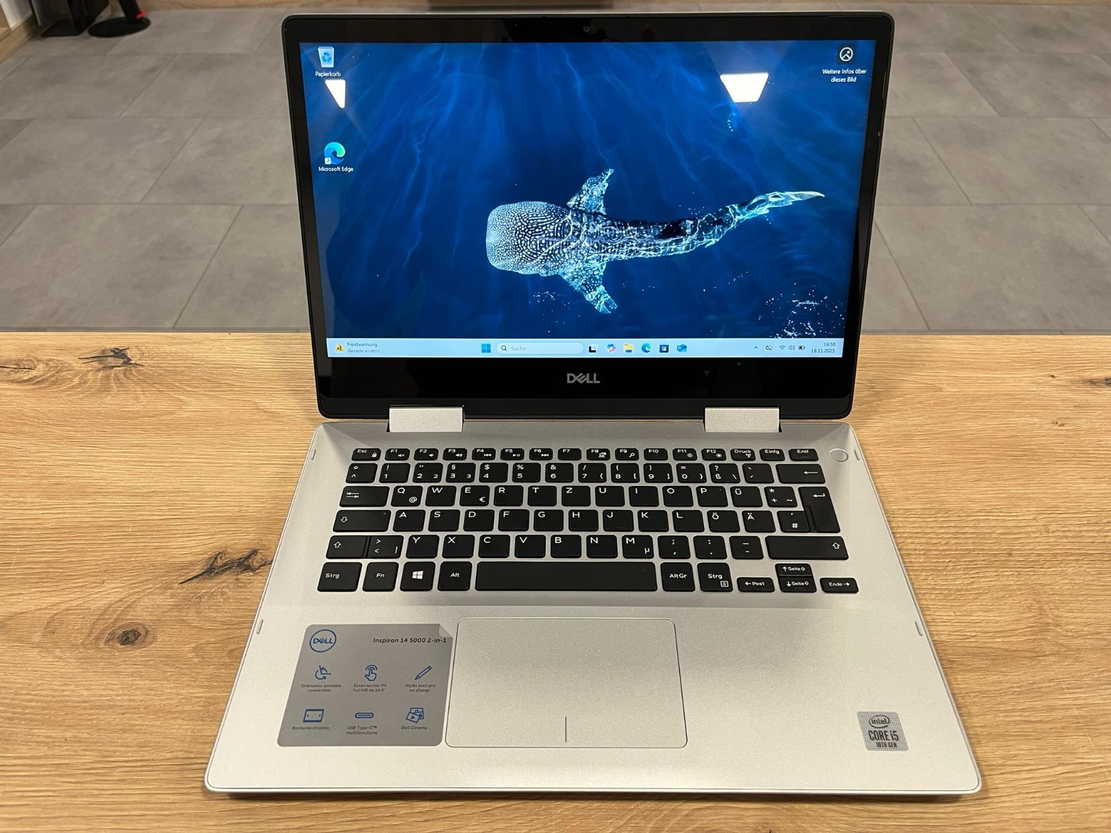 Dell Inspiron 5491 2-in-1 I I5 Gen 10 I 8RAM I 512 SSD I DE Keyboard