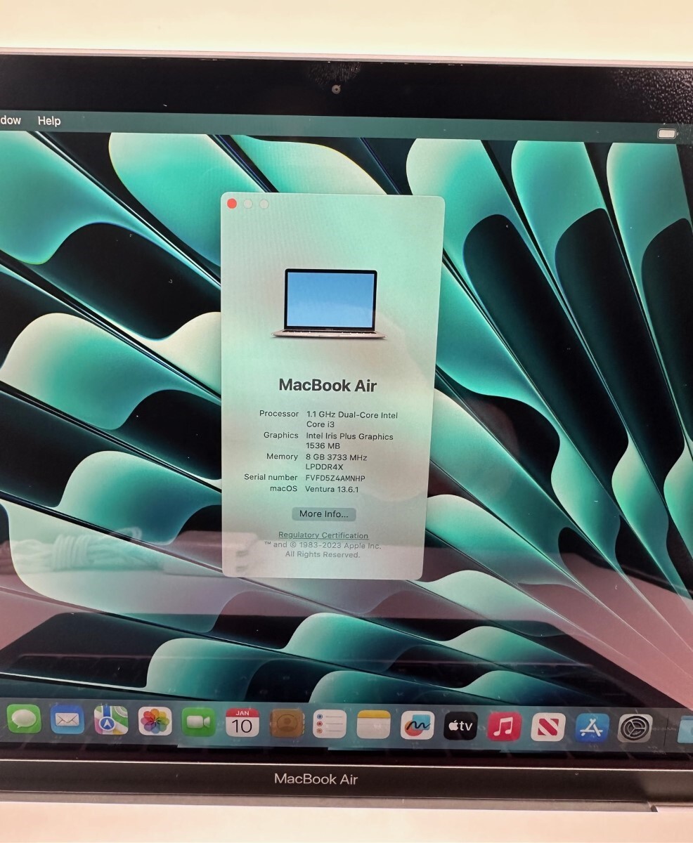 Apple MacBook Air Retina, 13-inch, 2020 A2179 8GB, 256GB SSD – Space Gray