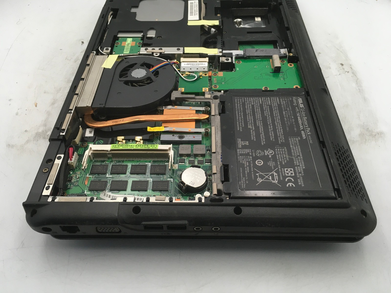 ASUS K61IC – BOOTS TO BIOS – INTEL DUAL CORE T4400 – 2GB RAM – READ DESCRIP – BB